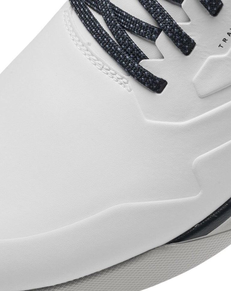 TravisMathew Men's Daily Pro Hybrid+ Spikeless Golf Shoe - White/Total Eclipse