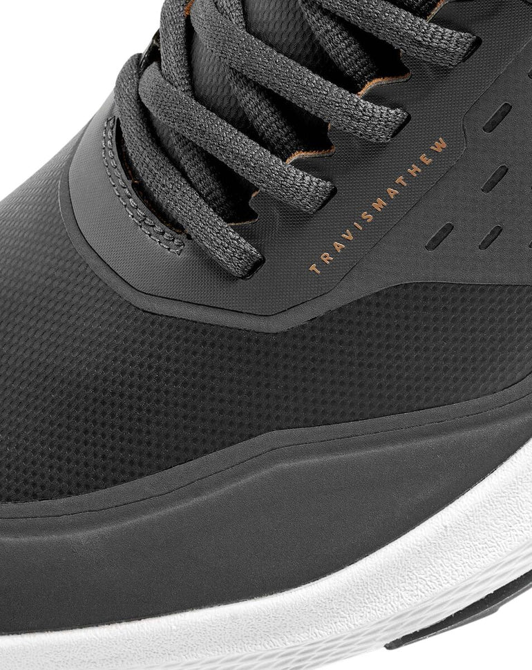 TravisMathew Men's Nuage Mega Golf Shoe - Ebony/Almond