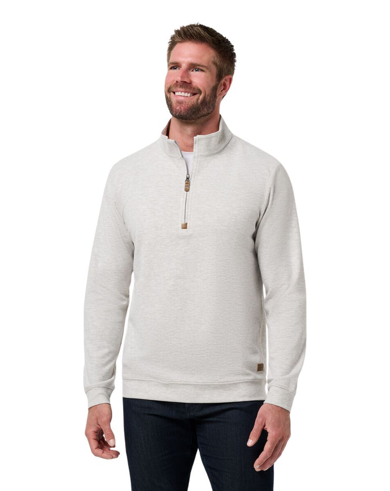 TravisMathew Men's Cloud Quarter Zip Pullover 26