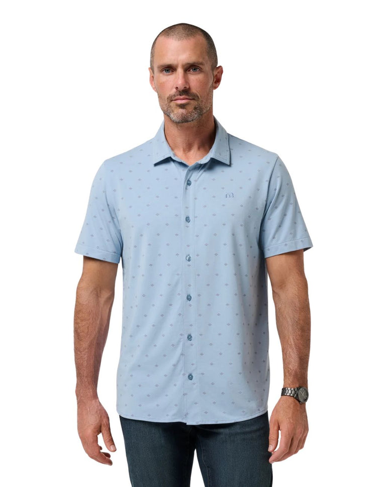 TravisMathew Men's Comfortknit Geo Polo 26