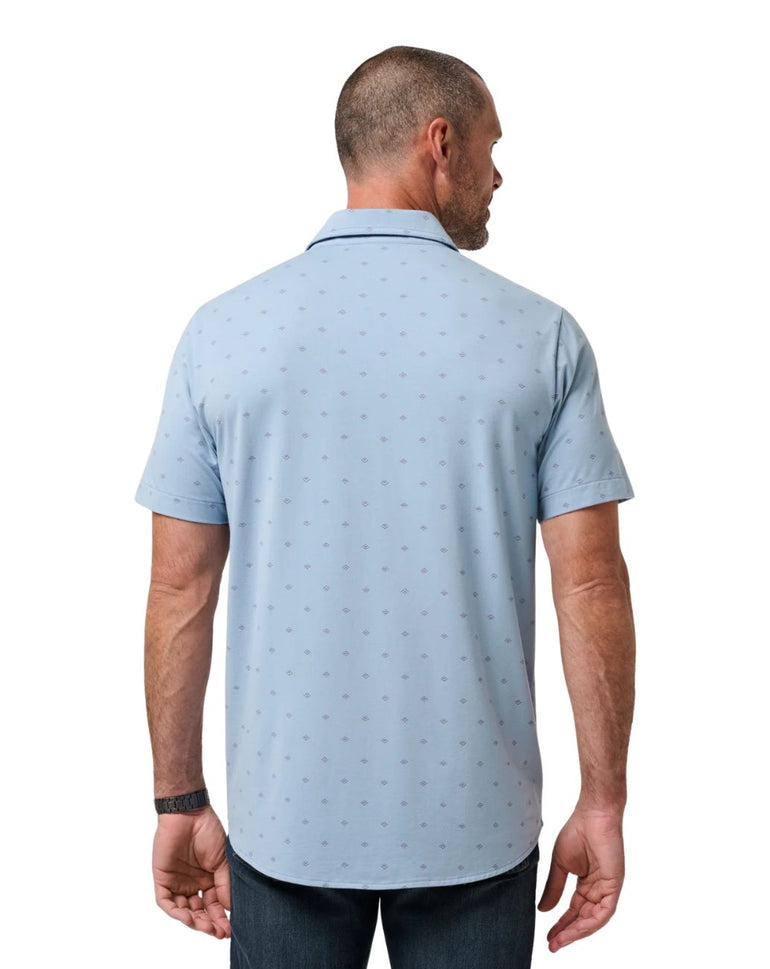 TravisMathew Men's Comfortknit Geo Polo 26