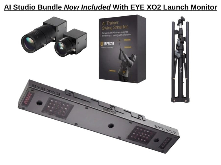 Uneekor Eye XO2 Curved Golf Simulator Package