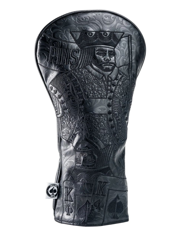 Pins & Aces Blackout King of Spades Driver Headcover