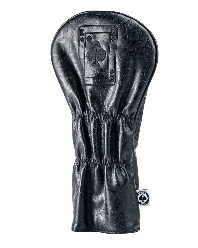 Pins & Aces Blackout King of Spades Driver Headcover