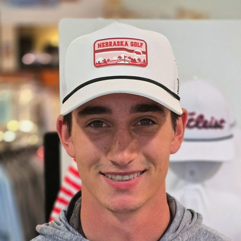 Branded Bills Nebraska Golf Horizon Snapback Rope Hat