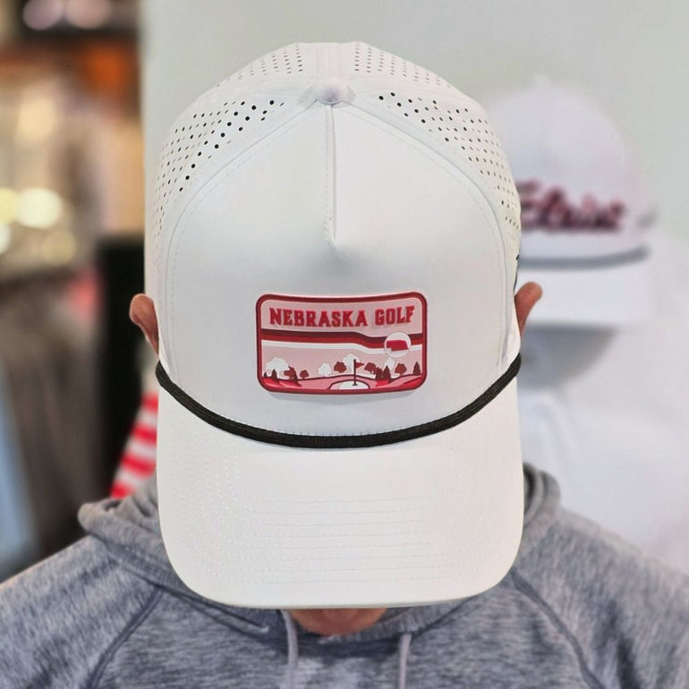 Branded Bills Nebraska Golf Horizon Snapback Rope Hat