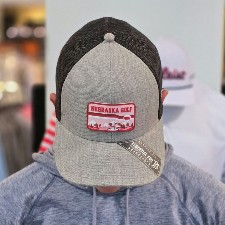 Branded Bills Nebraska Golf Horizon Snapback Trucker Hat