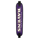 Purple Baltimore Ravens shoulder bag on a white background