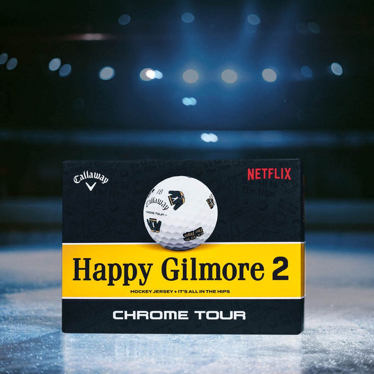 Callaway Chrome Tour Happy Gilmore 2 “It's All In The Hips” Golf Balls