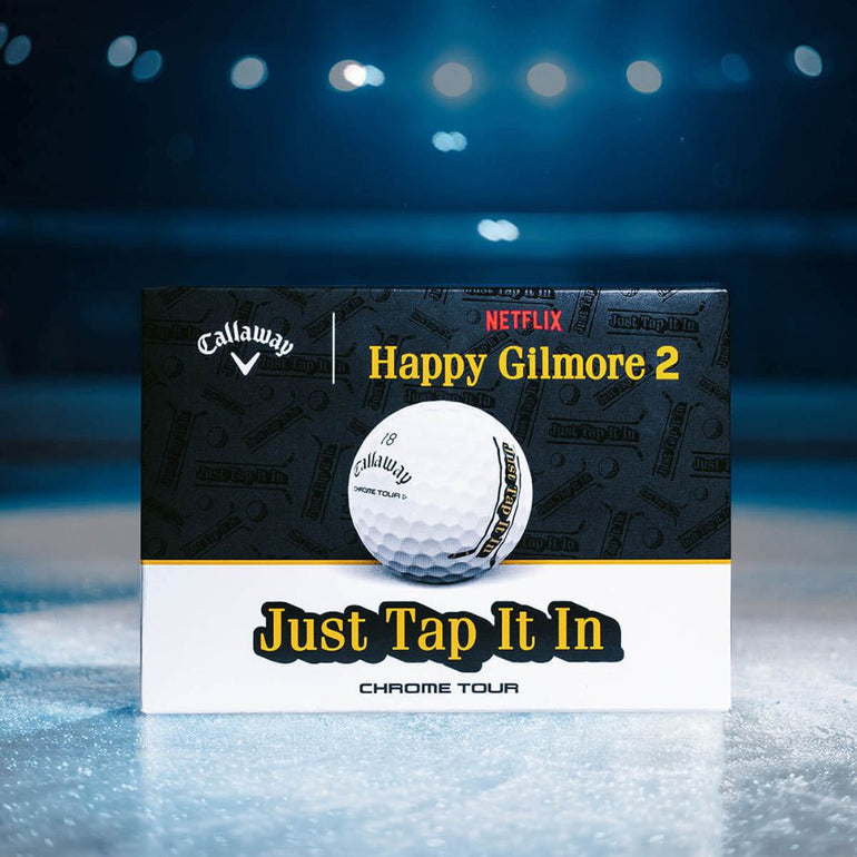 Callaway Chrome Tour Happy Gilmore 2 “Just Tap It In” Golf Balls