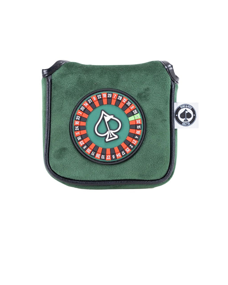 Pins & Aces Roulette Mallet Putter Headcover