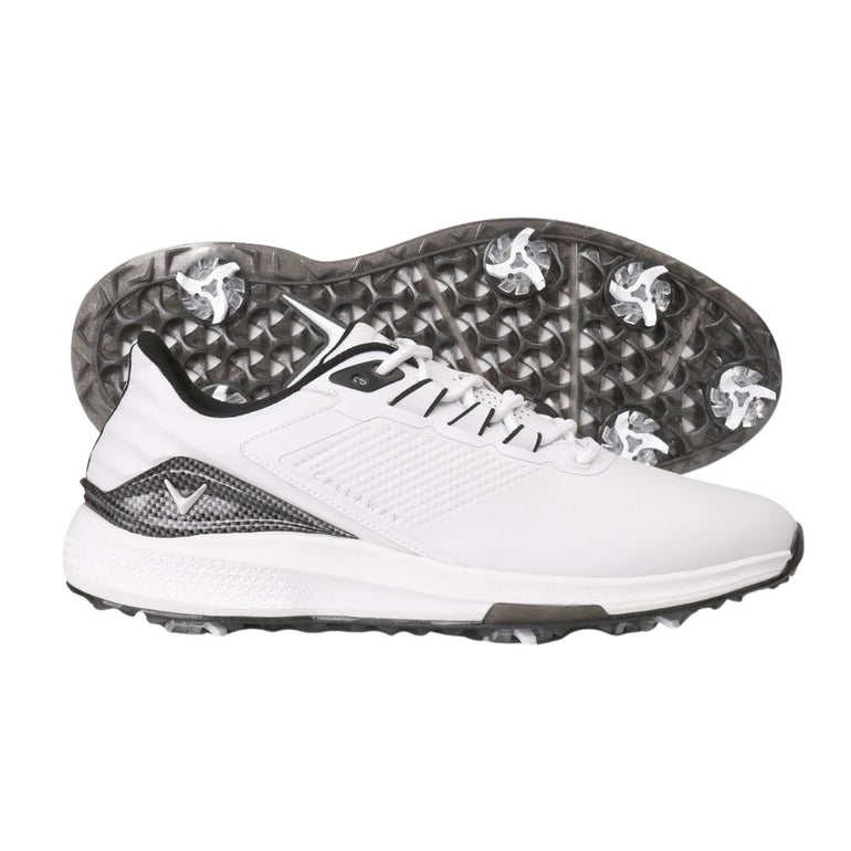 Callaway Men's Coronado v4 Golf Shoes - White/Black