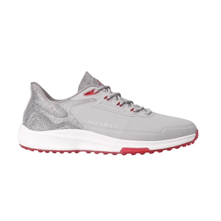 Callaway Men's Coronado v4 SL Golf Shoes - Grey/Red