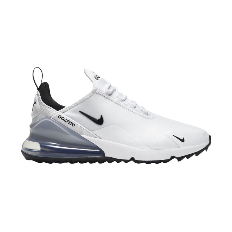 Nike Air Max 270 G Spikeless Golf Shoe - White/Black/Pure Platinum
