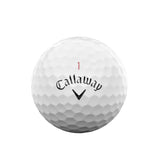 Callaway golf ball on a white background