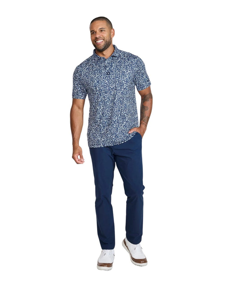Bad Birdie Men's Drippity Drip Remix Polo