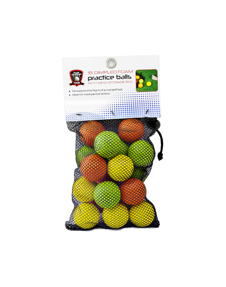 Foam Multi Color Practice Balls