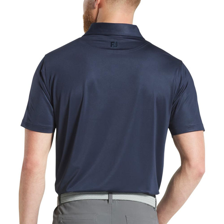 FootJoy Men's Tonal Dot Navy Polo 25