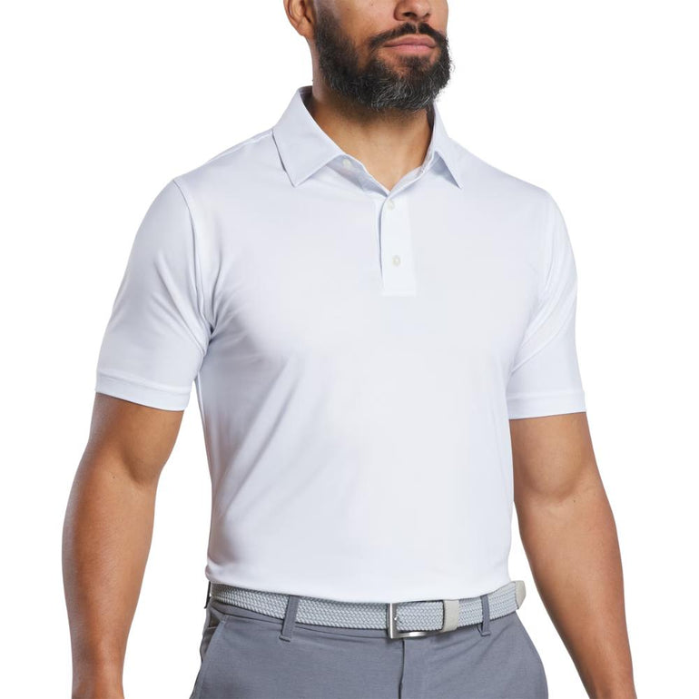 FootJoy Men's Tonal Dot White Polo 25