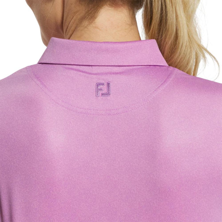 FootJoy Women's Speckle Print Lavender Polo 25