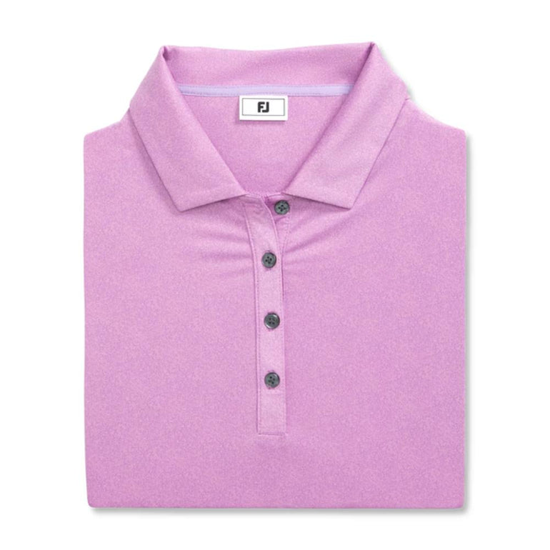 FootJoy Women's Speckle Print Lavender Polo 25
