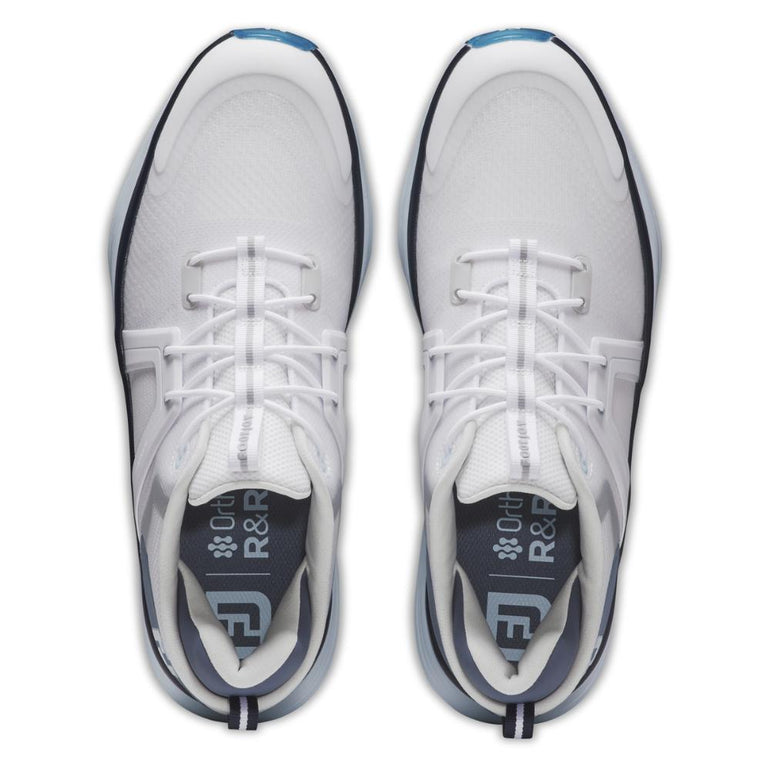 FootJoy Men's Hyperflex Golf Shoes - White/Blue 55471