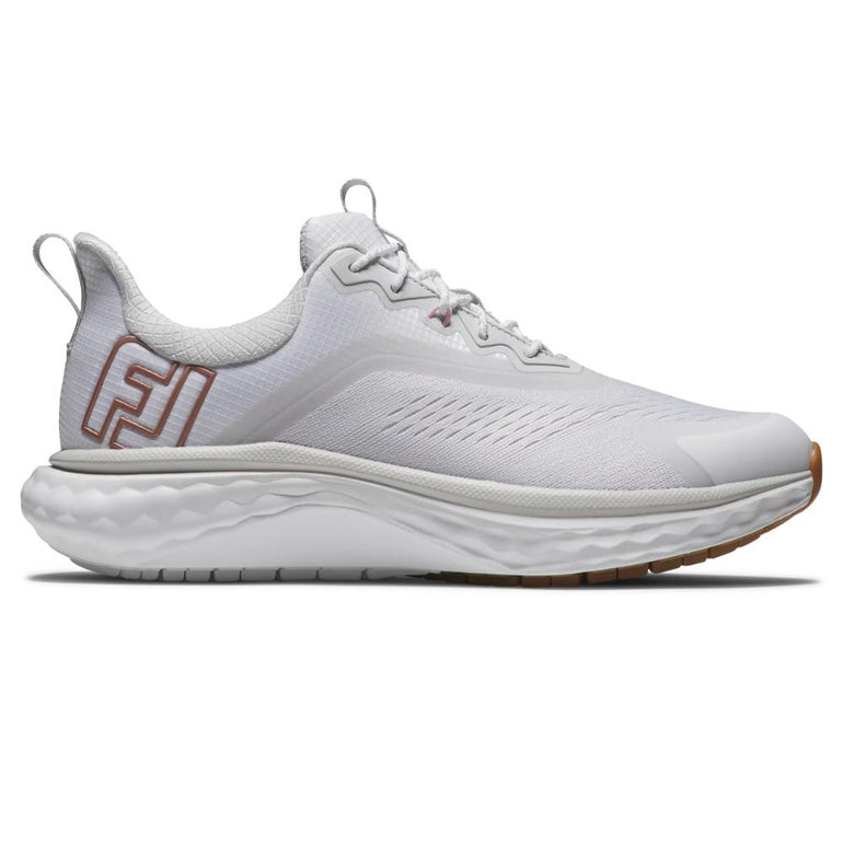 FootJoy Women's Quantum Golf Shoes - White/Rose 97819