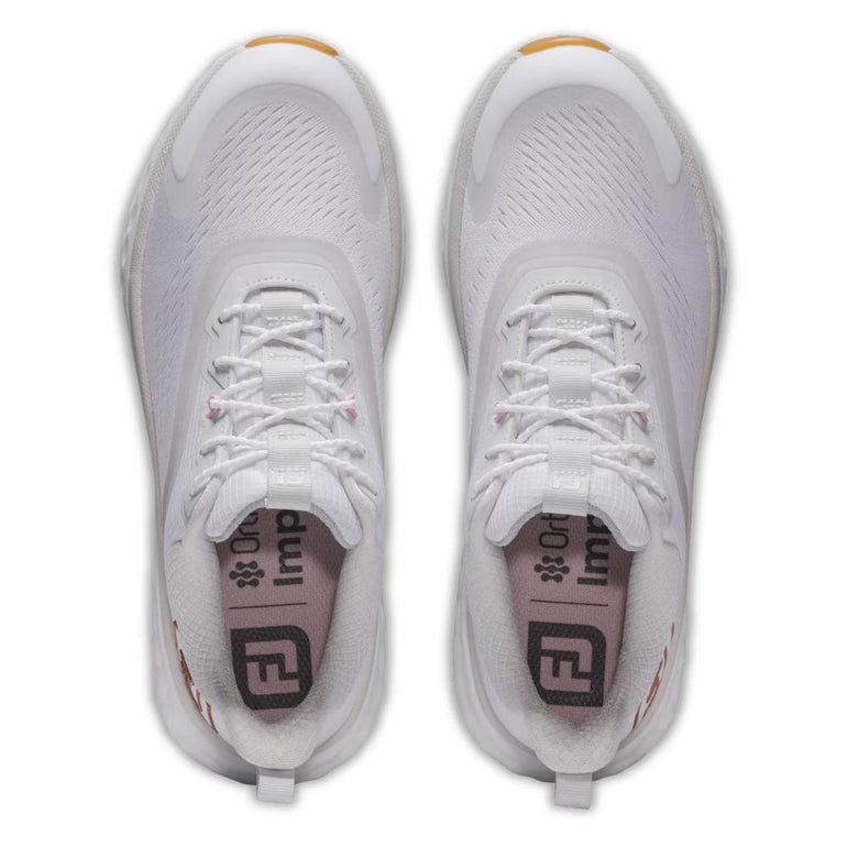 FootJoy Women's Quantum Golf Shoes - White/Rose 97819