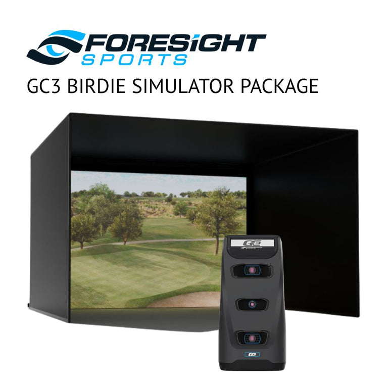 Foresight GC3 Golf Simulator Birdie Package