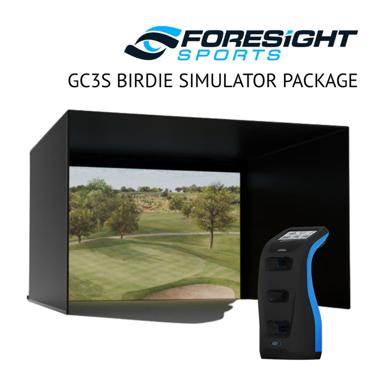 Foresight GC3S Golf Simulator Birdie Package