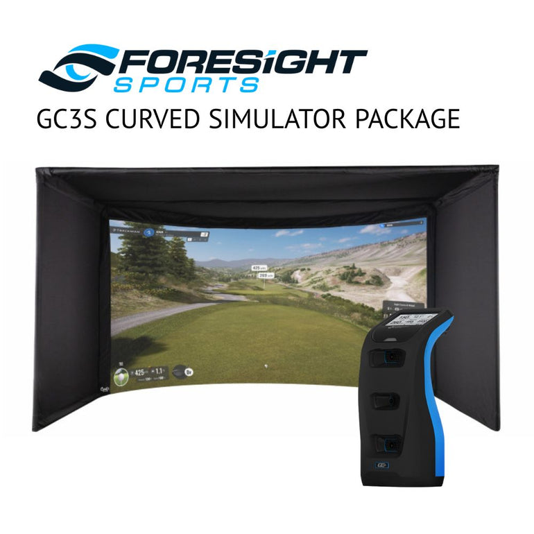 Foresight GC3S Curved Golf Simulator Package