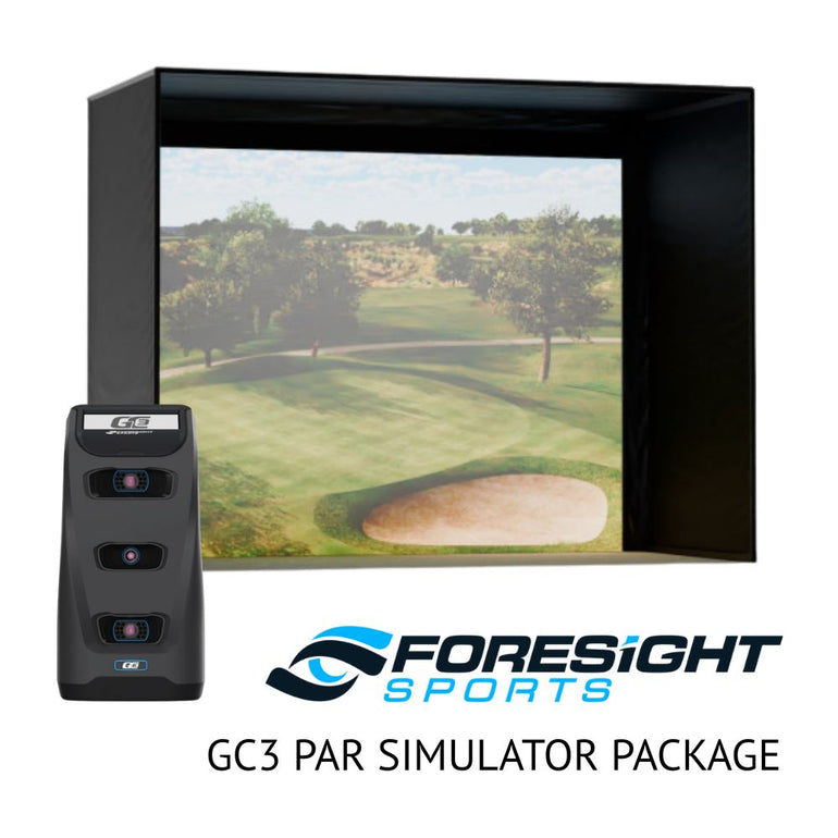 Foresight GC3 Golf Simulator Par Package