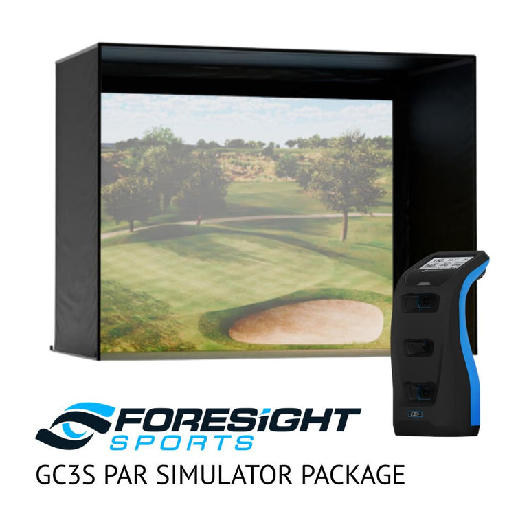 Foresight GC3S Golf Simulator Par Package