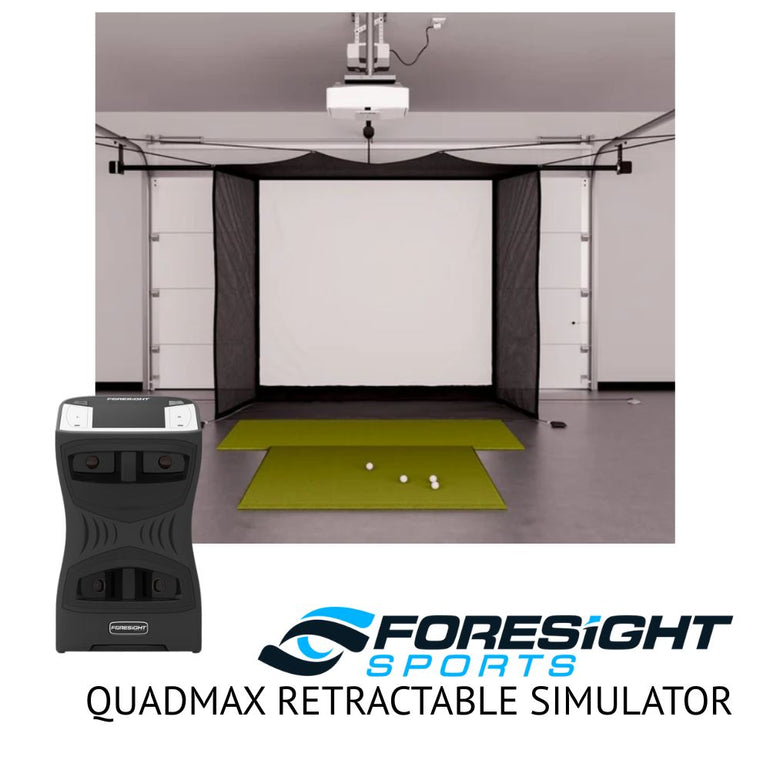 Foresight QuadMAX Retractable Golf Simulator