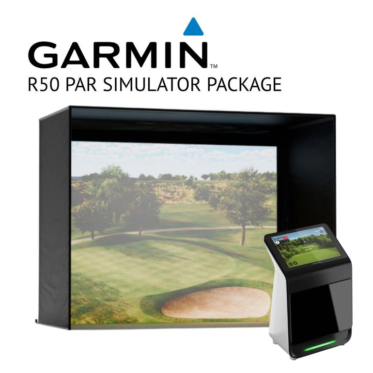 Garmin Approach R50 Golf Simulator Par Package