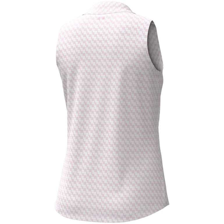 Under Armour Women's Drive Clubhouse Grid Sleeveless Polo 25
