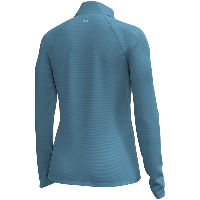 Under Armour Women's Fusion Ottoman Quarter Zip Pullover 26 - Midnight Navy
