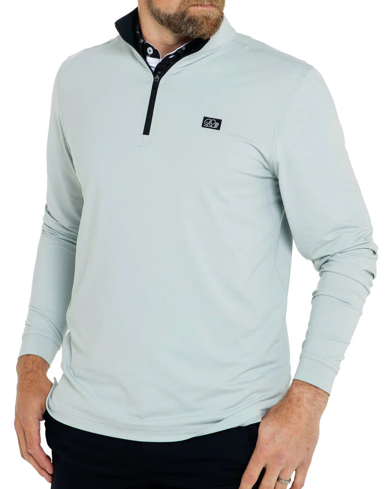 Good Good Men's Albatross Q-Zip Pullover 25