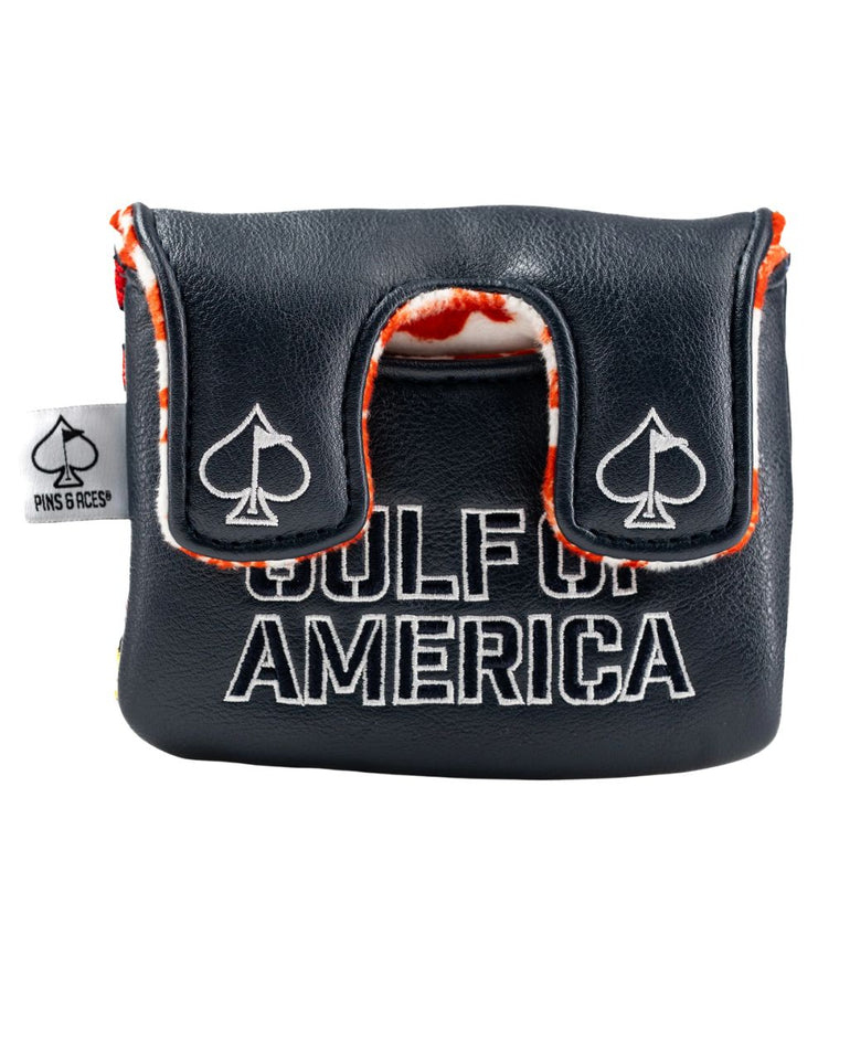 Pins & Aces Trump Gulf of America Center Shaft Mallet Putter Headcover