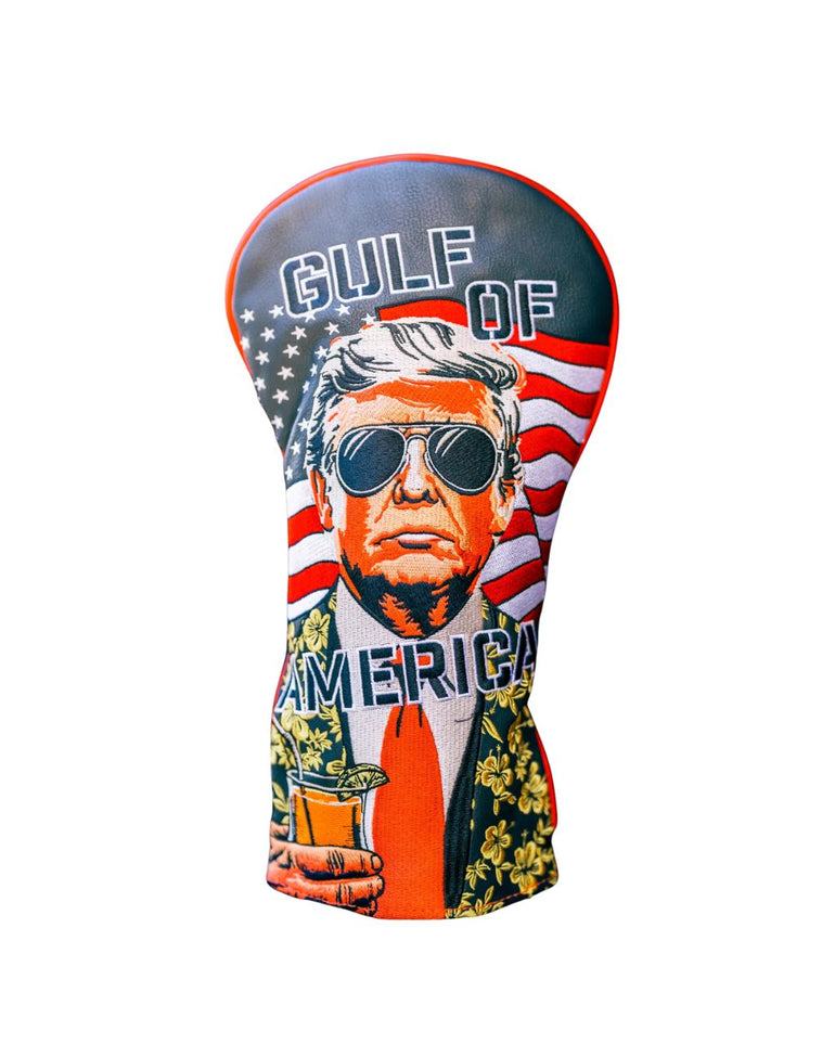Pins & Aces Trump Gulf of America Driver Headcover
