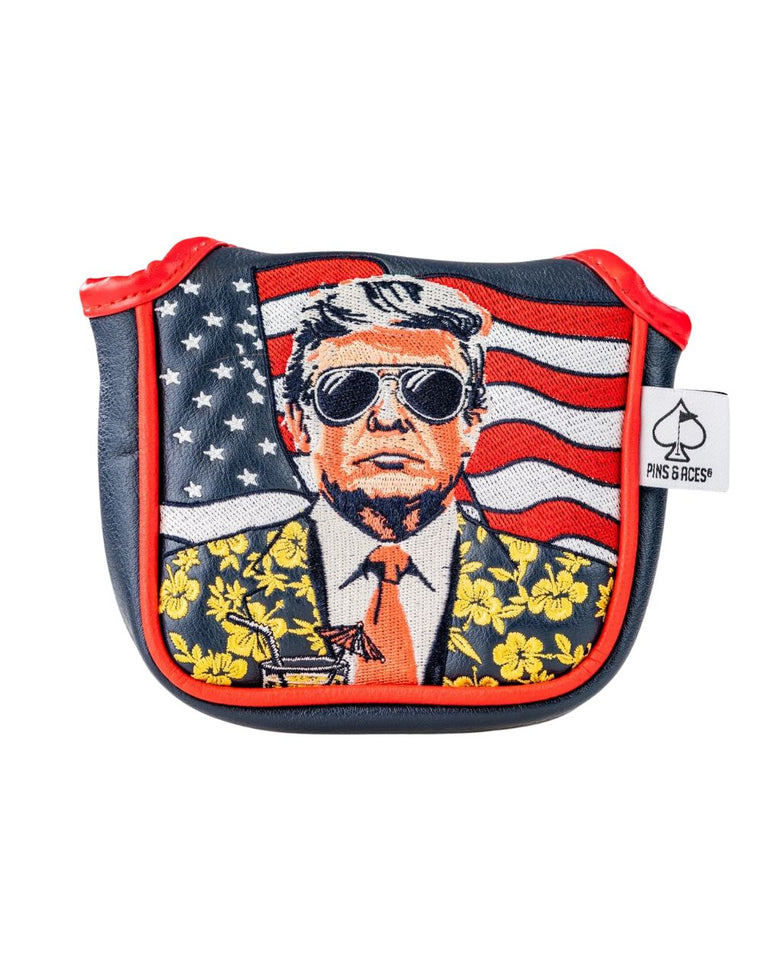 Pins & Aces Trump Gulf of America Mallet Putter Headcover