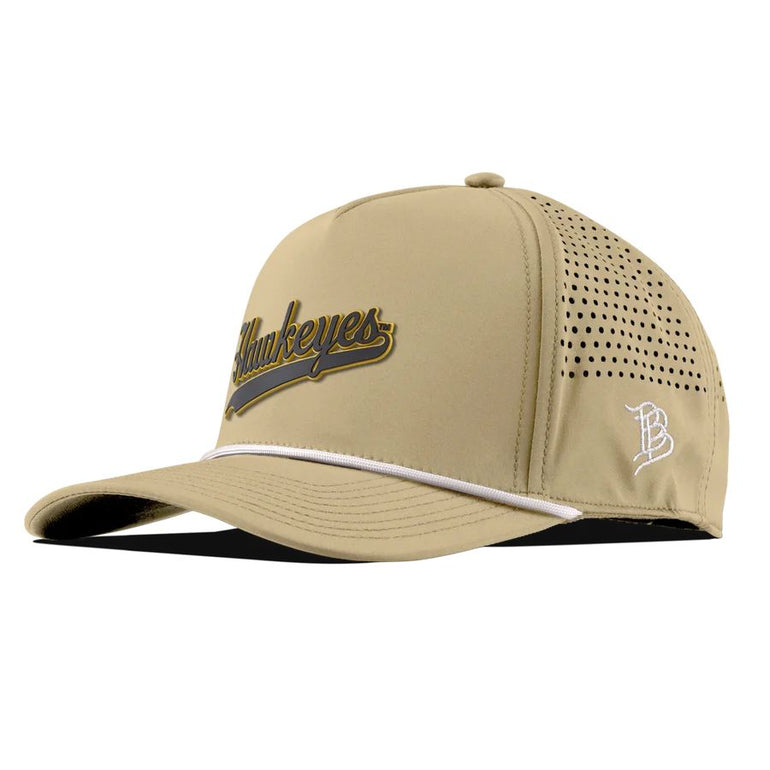 Branded Bills Hawkeyes Script Curved Rope Hat