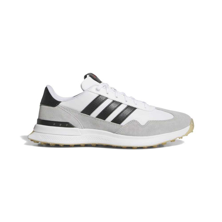 Adidas Men's S2G 26 Textile Spikeless Golf Shoe - White/Black/Grey
