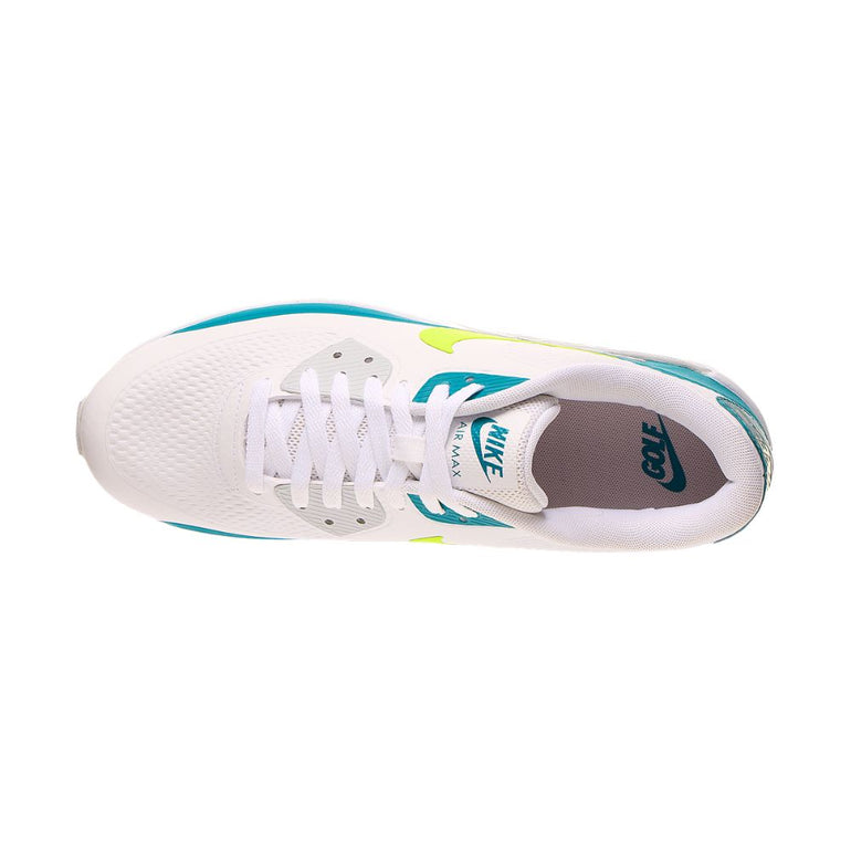 Nike Air Max 90 G Spikeless Golf Shoe - White/Volt/Bright Spruce