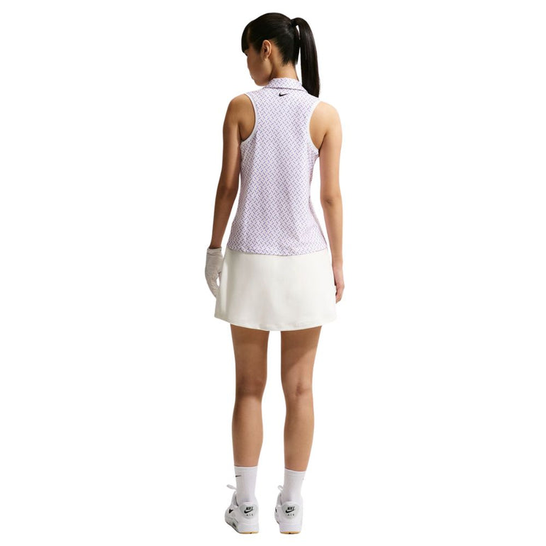 Nike Women's Dri-Fit Victory Sleeveless Print Polo 26