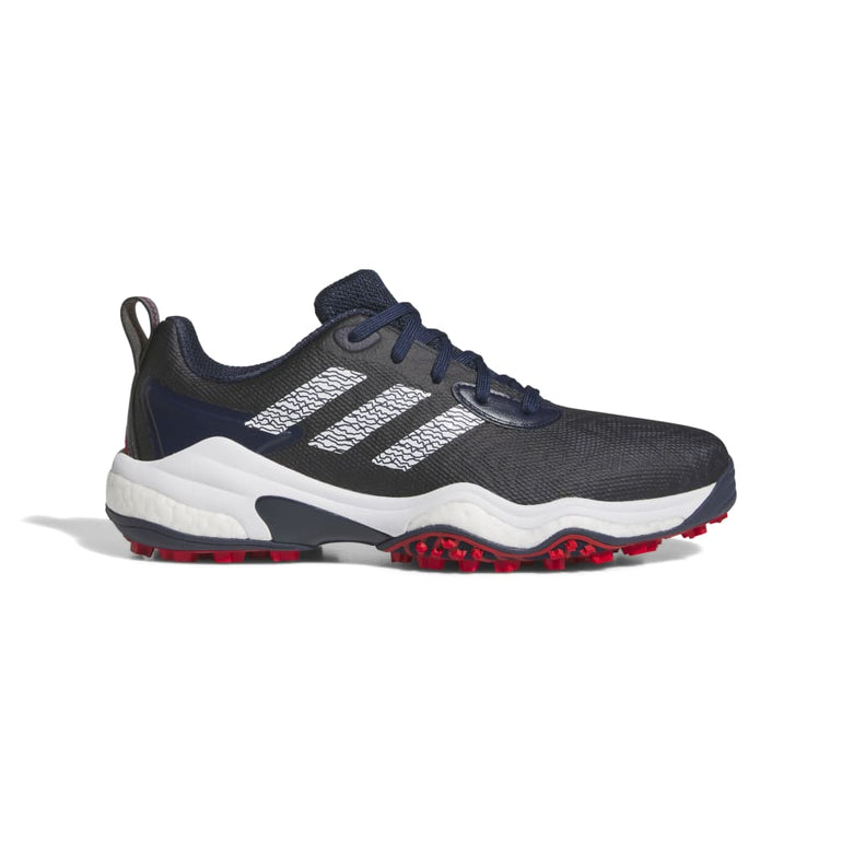 Adidas Men's Codechaos Spikeless Golf Shoes 25 - Navy/White/Scarlet