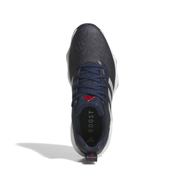 Adidas Men's Codechaos Spikeless Golf Shoes 25 - Navy/White/Scarlet