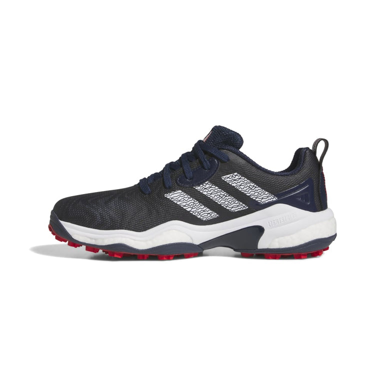 Adidas Men's Codechaos Spikeless Golf Shoes 25 - Navy/White/Scarlet