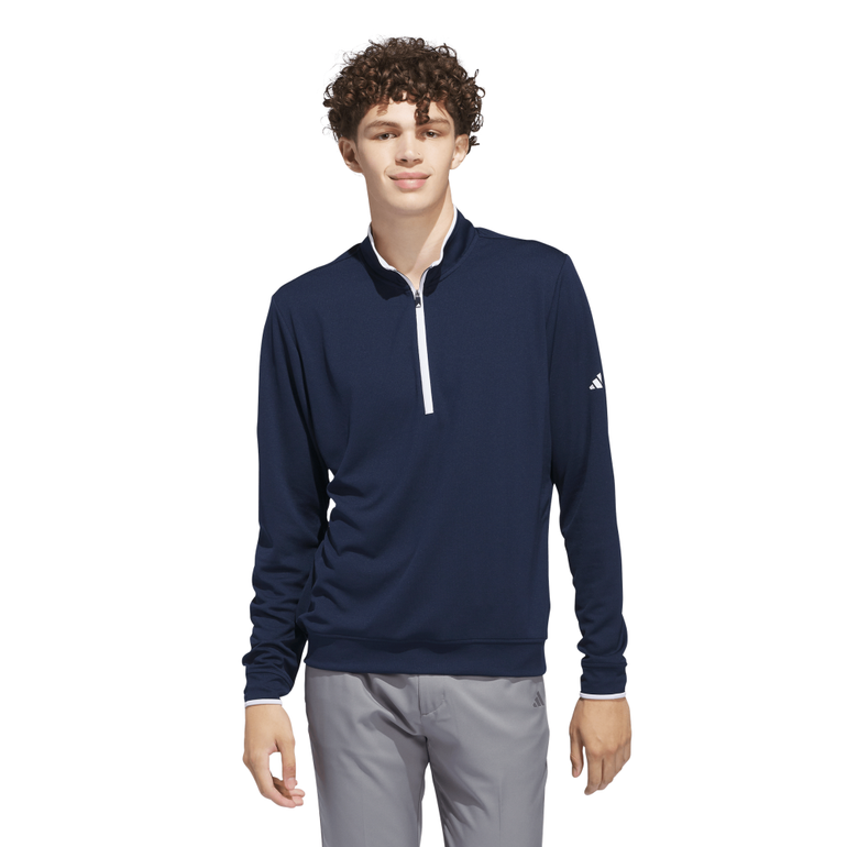 Adidas Men's UPF Lightweight 1/4 Zip - Collegiate Navy