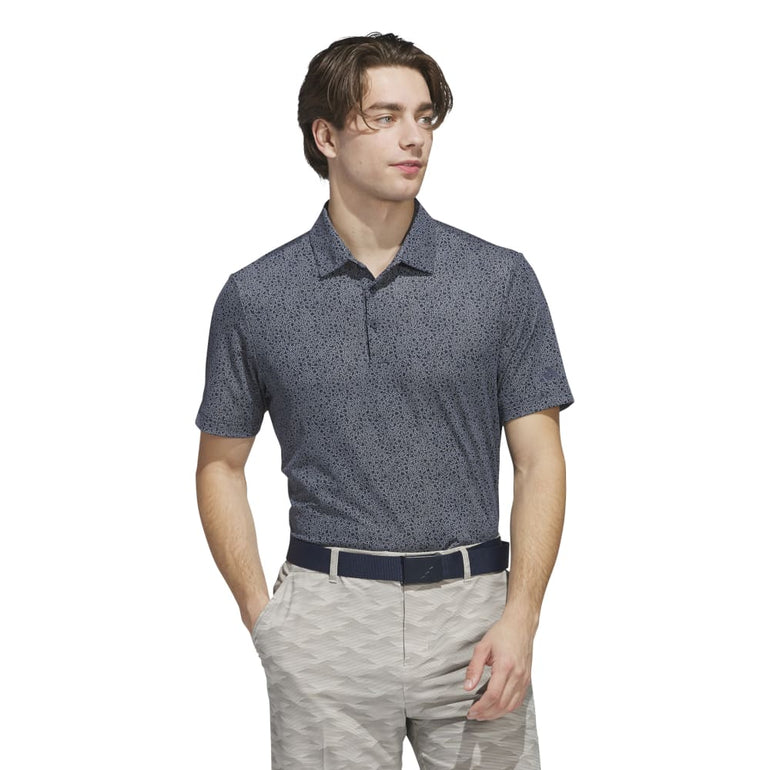 Adidas Men's Ultimate Mini Bunker Polo 25 - Collegiate Navy